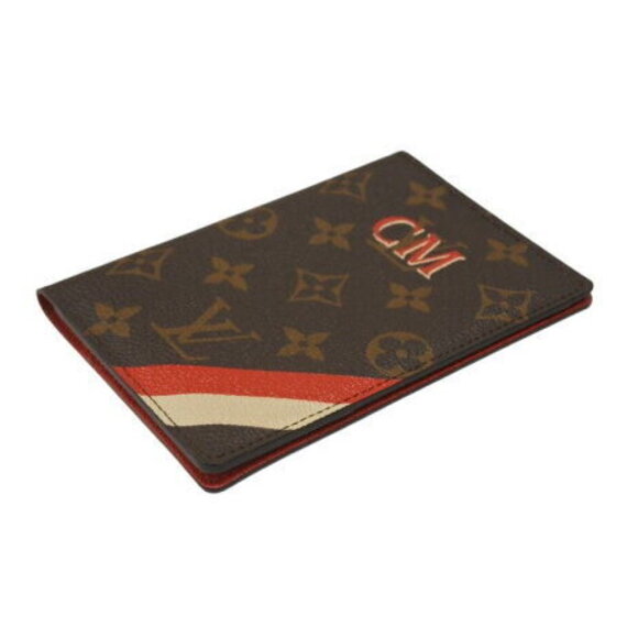 Louis Vuitton Couverture Passport NM case Wallet brown Monogram canvas - Picture 4 of 7